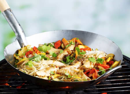 Kylling med grøntsager wok - wokret se opskriften